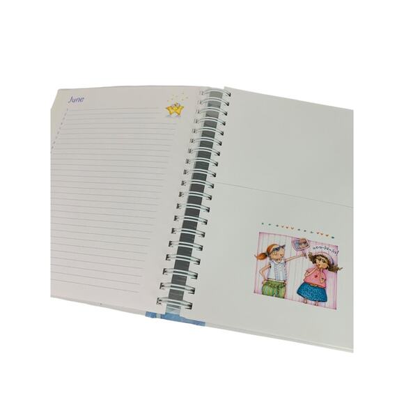 2002 Hallmark Greeting Card Organizer Binder A Little Slice of Happy - Picture 7 of 13